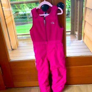 Kids Northface Snowquest Insulated Bib